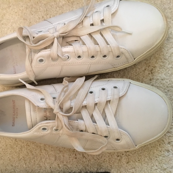 YSL New Court Classic platform sneakers - Picture 5 of 6